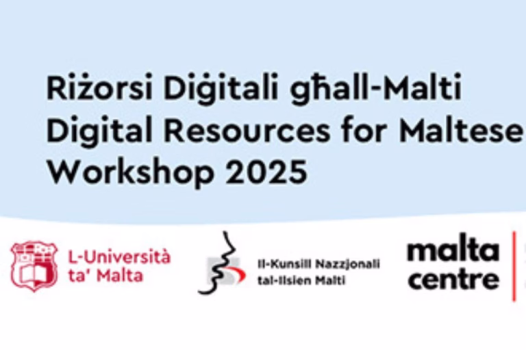 Maltese Digital Resources Workshop